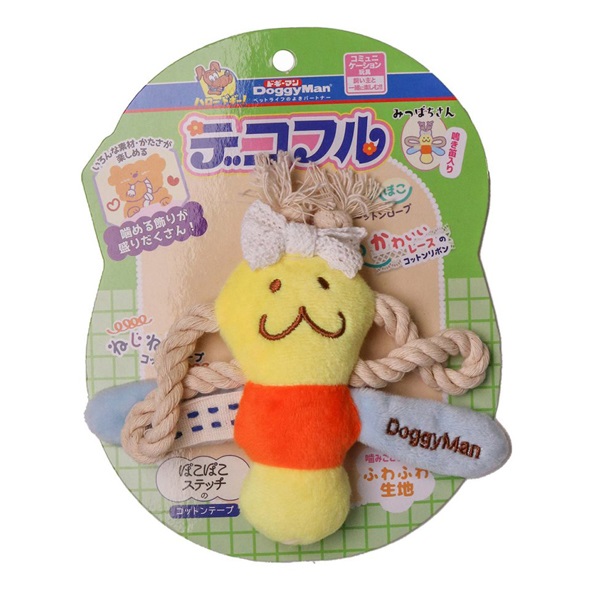 ドギーマン デコフル みつばちさん 1個 DoggyMan ドギーマンハヤシ(1個)