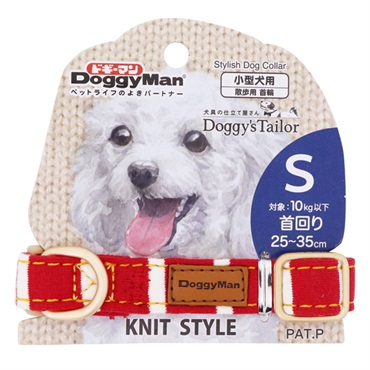 ドギーマン ドギーズテーラー Doggy's Tailor ドッグカラー くびわ ニットスタイル S DoggyMan ドギーマンハヤシ
