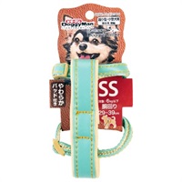 Doggy'sTailor ドッグハーネス どうわ SS レザースタイル ライトブルー ドギーズテーラー Doggy's Tailor ドギーマンハヤシ(ＳＳ　ＬＢ)