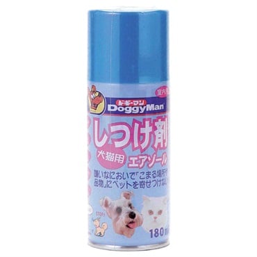 ドギーマン しつけ剤 犬猫用 エアゾール 180ml DoggyMan ドギーマン