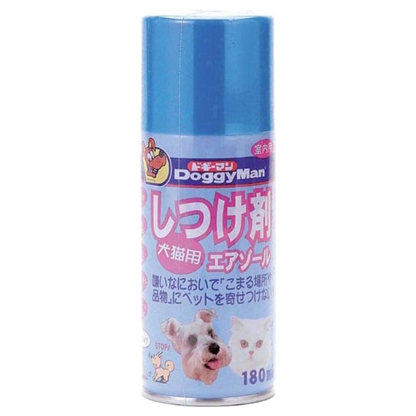 ドギーマン しつけ剤 犬猫用 エアゾール 180ml DoggyMan ドギーマン