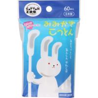 平和メディク コットンZOO みみかきこっとん 綿棒 60本入(4976558001027)