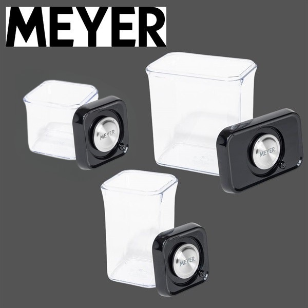 【未開封】MEYER 真空保存容器　3種セット 未開封】MEYER 真空保存容器 3種セット