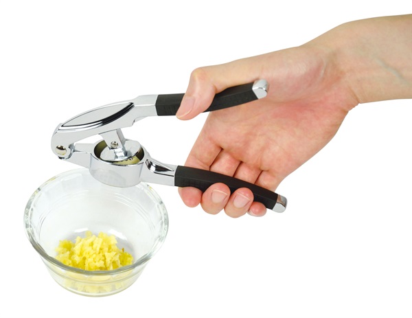 パール金属 ENJOY KITCHEN にんにく絞り器 シルバー | イオン