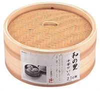 パール金属　和の里　中華せいろ(21㎝)