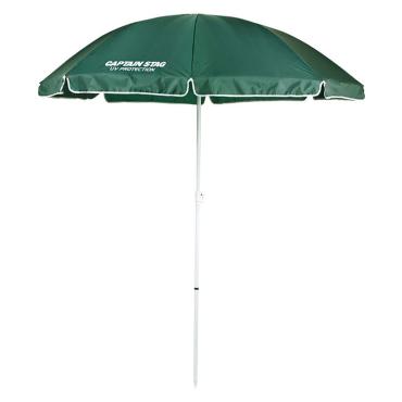 キャプテンスタッグ　ＵＶカットパラソル200cm（グリーン）