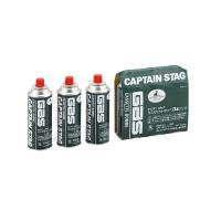 キャプテンスタッグ　ガスカセットボンベ３本パック(4976790776219)