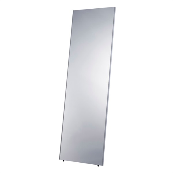 【新品】割れない 壁掛けミラー 160cm x 80cm ★Silver KAGUWORLD 割れない鏡 超軽量 壁掛け 全身鏡 姿見 縦 160cm 160