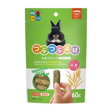 つぶつぶ素材 大麦スティック 60g ハイペット
