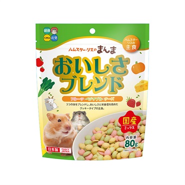 ハムスター・リスのまんま おいしさブレンド 80g ハイペット