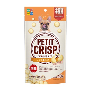 プチクリスプ リンゴ果汁入り 40g PETIT CRISP ハイペット