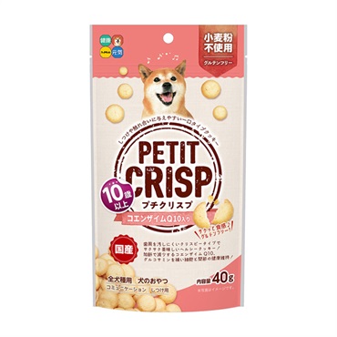プチクリスプ 10歳以上 コエンザイムQ10入り 40g PETIT CRISP ハイペット