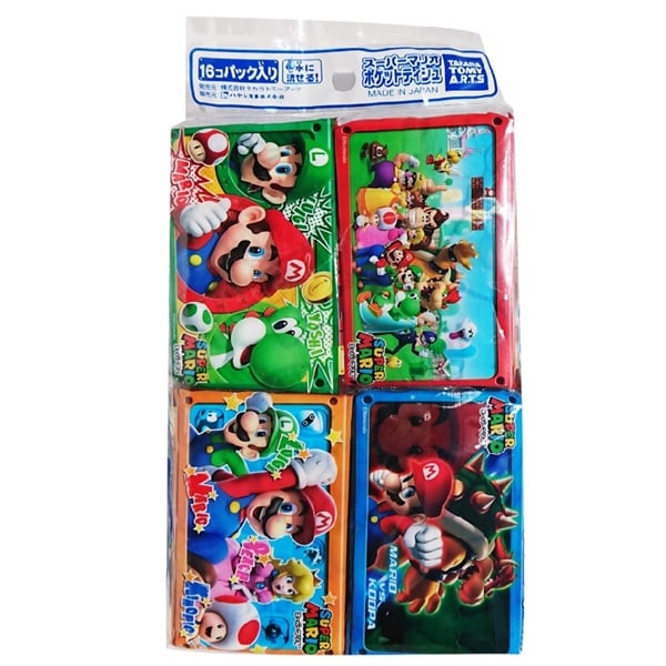 ポケットティッシュ スーパーマリオ 4977033115420 新入園入学準備品