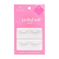 メロラッシュ 2ペア デコラティブアイラッシュ DECORATIVE EYELASH 粧