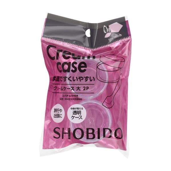 クリームケース 大 22ml ヘラ付 2個 粧美堂 SHOBIDO | イオンスタイル