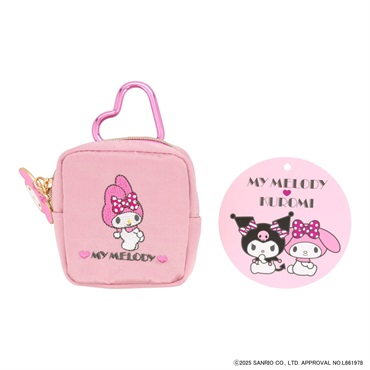 イオン限定 カラビナ付きポーチ マイメロディ サンリオ | イオン