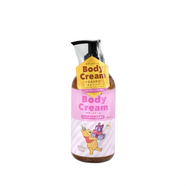 くまのプーさん　ボディクリーム  300g  粧美堂(ハニーオレンジ)