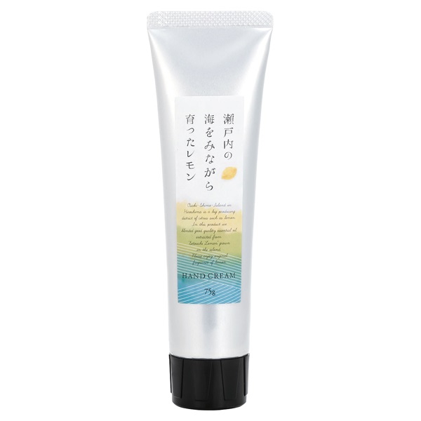 瀬戸内レモン ハンドクリーム 75g 瀬戸内レモン デイリーアロマジャパン(75g)