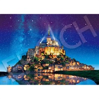 風景 星空のモン・サン・ミシェル－フランス 500ピース (完成サイズ:38×53cm) 4977389063048 15歳から(4977389063048)