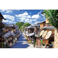 【完成品・額付き】京都　天空物語　月夜に咲く光るパズル1000ピース 月夜に咲く（京都） / ジグソーパズルやのまん通信販売