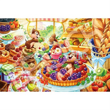 ディズニー  Chip ’n Dale －Let’s make together！－ 1000ピース  1000ピース (完成サイズ:75×50cm)  4977389977048
