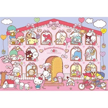 サンリオ 300 スイーツ ハウス 300ピース (完成サイズ:38×26cm)  4977524831204