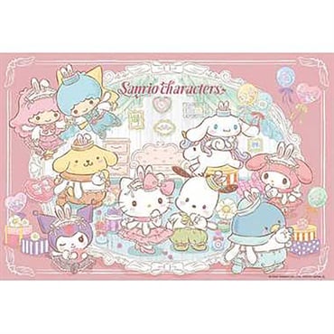 サンリオ サンリオおそろいコーデ 300ピース (完成サイズ:38×26cm)  4977524891284