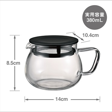 HARIO　ティーポット　茶乃丸(ブラック)