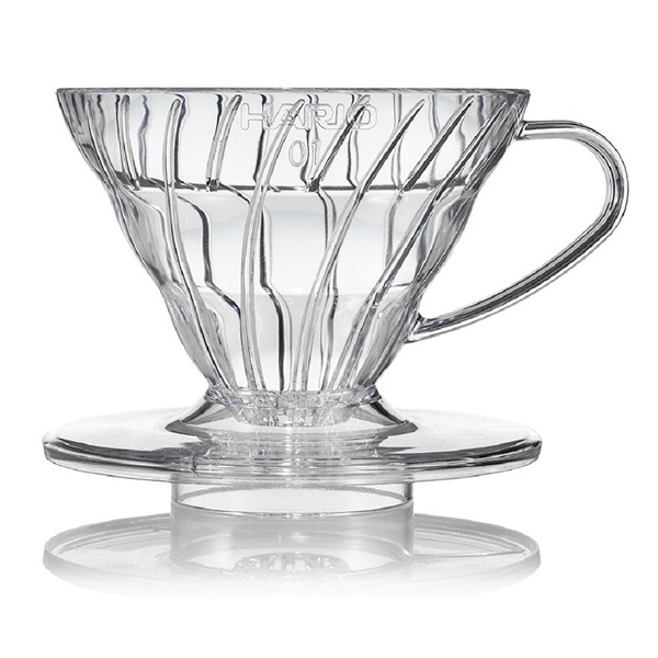 HARIO VDR-01-T V60 透過ドリッパー 01 クリア コーヒー