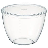 HARIO　ボウルップ 耐熱ガラス保存ボウル 深型 クリア(1600ml)