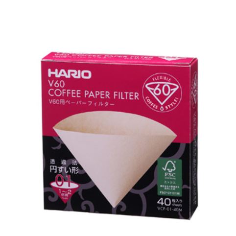 HARIO　　Ｖ６０　Ｐフィルター０１　ハコ　４０(4977642723245)