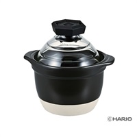 HARIO　フタがガラスのご飯釜(1～2合)