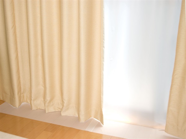断熱カーテンライナー　採光タイプ(ホワイト-100cmX225cm 2枚入)