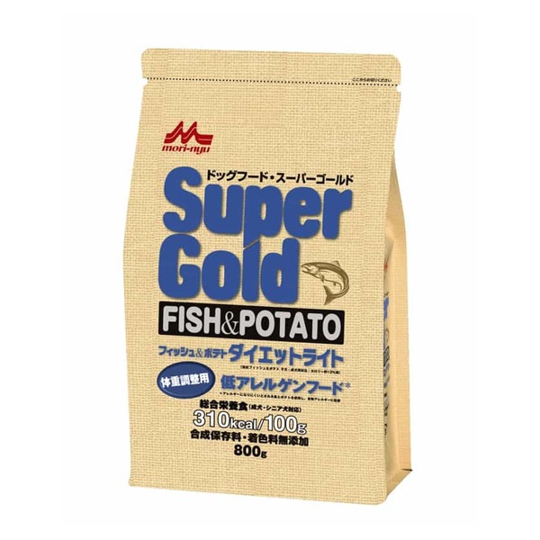スーパーゴールド フィッシュ＆ポテト ダイエットライト 800g Super