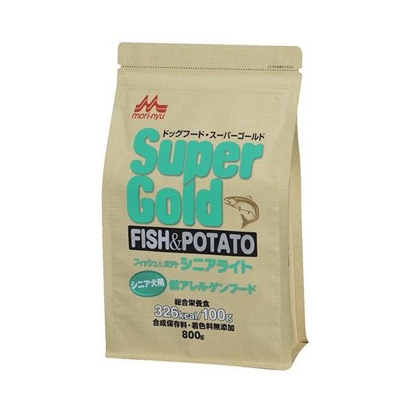 スーパーゴールド フィッシュ＆ポテト シニアライト 2.4kg Super Gold