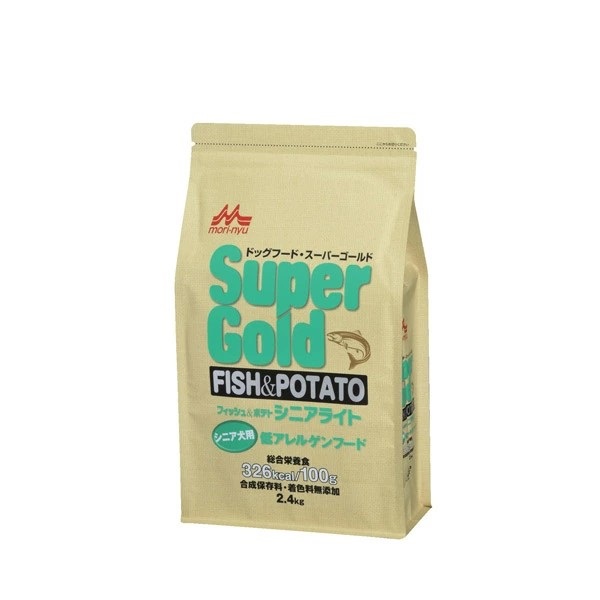 スーパーゴールド フィッシュ＆ポテト シニアライト 2.4kg Super Gold