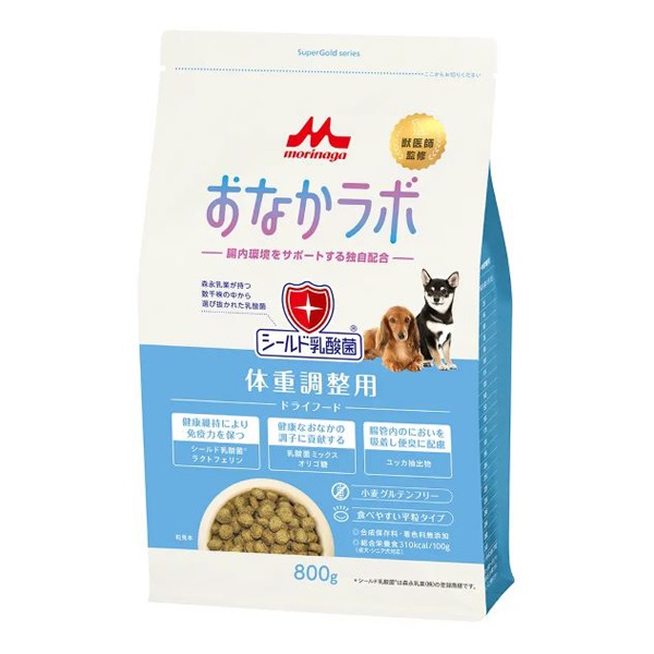 スーパーゴールド おなかラボ 体重調整用 800g Super Gold 森乳