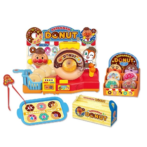 アンパンマン くるくるPON！アンパンマン ぷにぷにドーナツ屋さん お一人さま1点限り 4979750831829(4979750831829)
