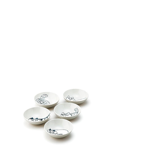 リサ・ラーソン スケッチ ファイブボウルセット | イオンスタイル