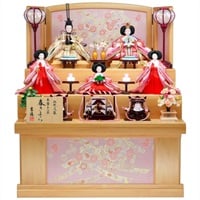 吉德 三段収納飾り「春きよら」 606954 4979866814051 ひな人形 雛人形(4979866814051)