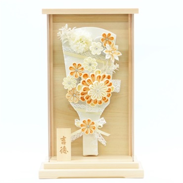 吉德 つまみ羽子板 髪飾り付き「ほがらか」245046 4979866864926