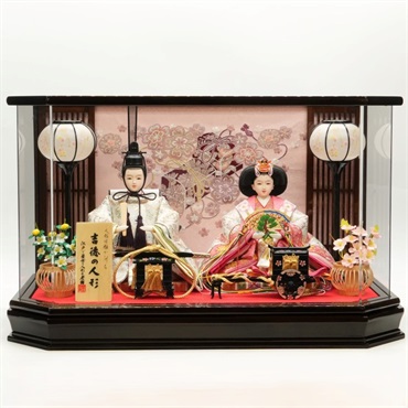 吉德 親王ケース飾り「花てばこ」322960 4979866871610 ひな人形