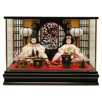 吉德 親王ケース飾り「花みやび」322315 4979866882869 ひな人形 雛人形(4979866882869)