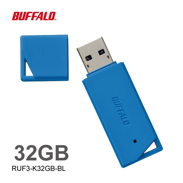 BUFFALO USB3.1(Gen1)対応 USBメモリー バリューモデル 128GB ブラック RUF3-K128GB-BK 51mXq5M60UL._AC_SY200_QL15_.jpg