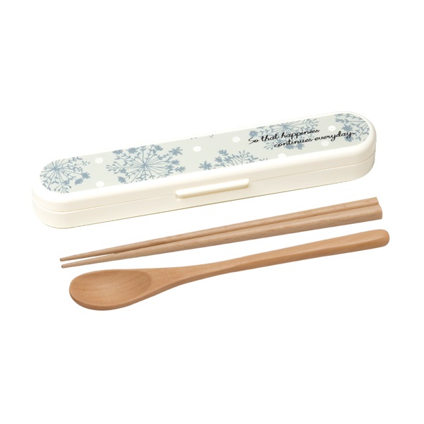 Potter コンビセット スプーン・箸 クッカ(アイボリー)