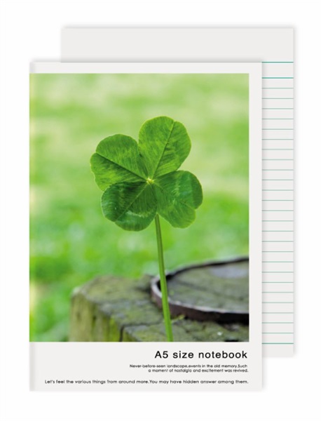 エムプラン A6ノート クローバー 105138-58 | イオンスタイル