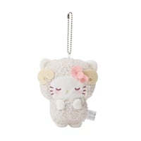 ぬいマスコットホルダー サンリオキャラクターズ おやすみひつじ(ハローキティ)