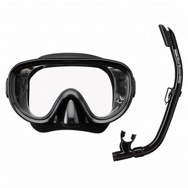 ReefTourer マスクスノーケルセット RC9106 ブラックブラック  4983608713489