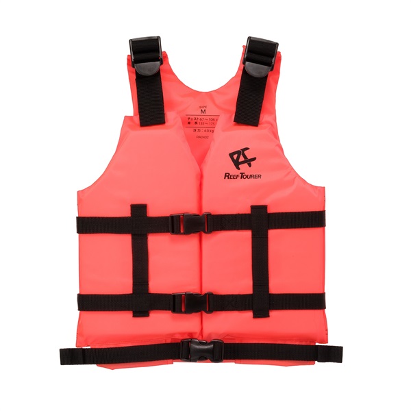 ReefTourer スノーケリングベスト RA0402Z フラッシュオレンジ S