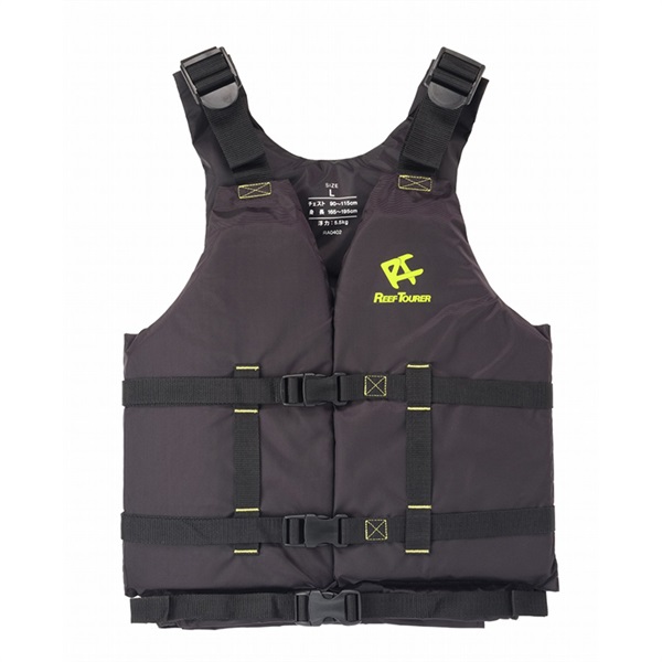 ReefTourer スノーケリングベスト RA0402TZ ライトグリーン L  4983608720159(4983608720159)
